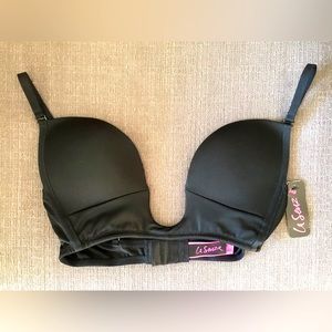 NWT La Senza 34D Push Up Low Front Bra